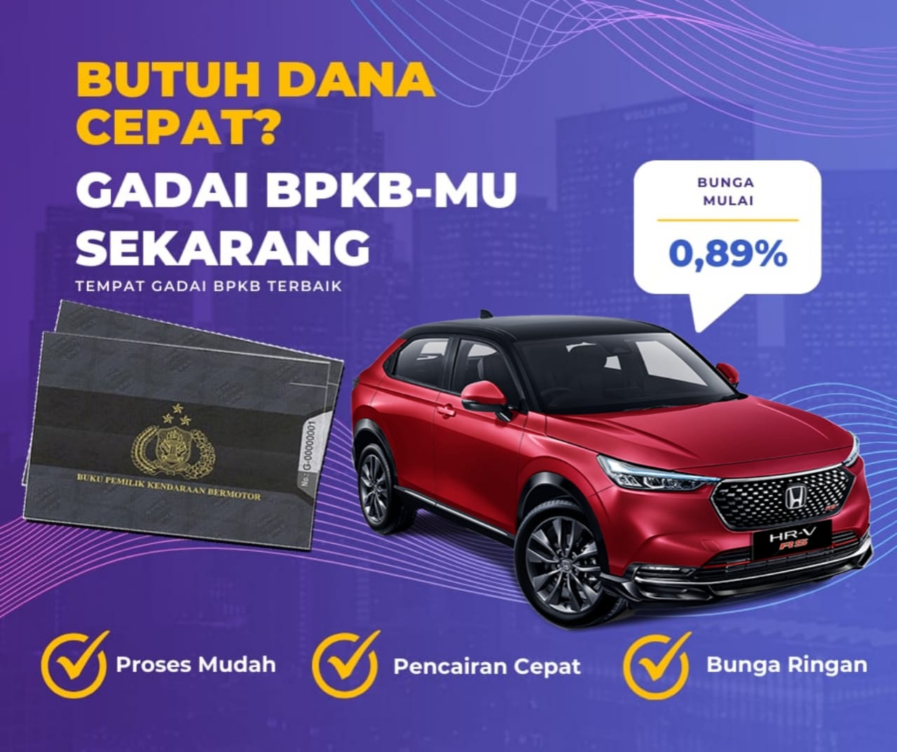 Kredit Jaminan Bpkb Mobil Honda Hrv Dapat Dana Berapa? Seperti Ini Simulasinya